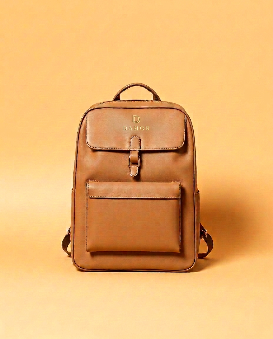 DAHOR executive backpacks collection in full-grain leather